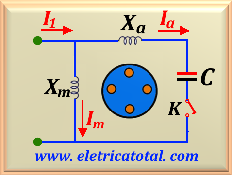 circuito com chave centrifuga