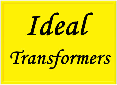 Study of the ideal transformers in eletrical circuits