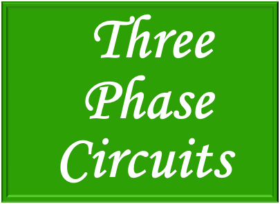 Study of the three phase circuits