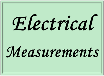 Study of electrical measurements in eletrical circuits