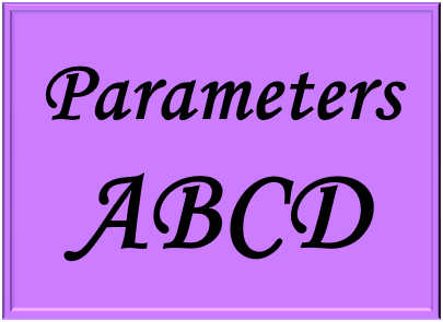 Study of the parameters ABCD in eletrical circuits