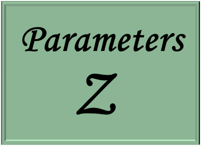 Study of the parameters Z in eletrical circuits