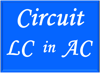 Study of the circuits LC in electrical circuits AC