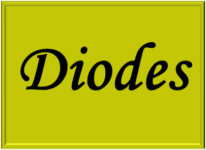 Study of the diodes in the eletronics circuits