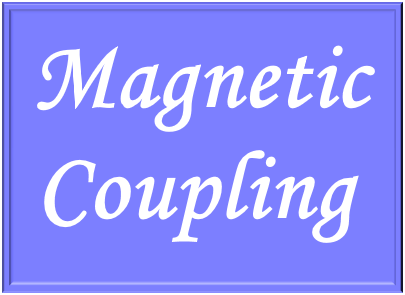 Study of the  magnetic coupling